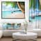 Designart - Praslin Island Seychelles Beach - Seashore Photo Framed Canvas Print